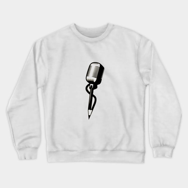 Write About Now Miconic Crewneck Sweatshirt by KidFinesse